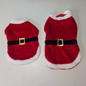 Medium and Large Dog Santa Shirts